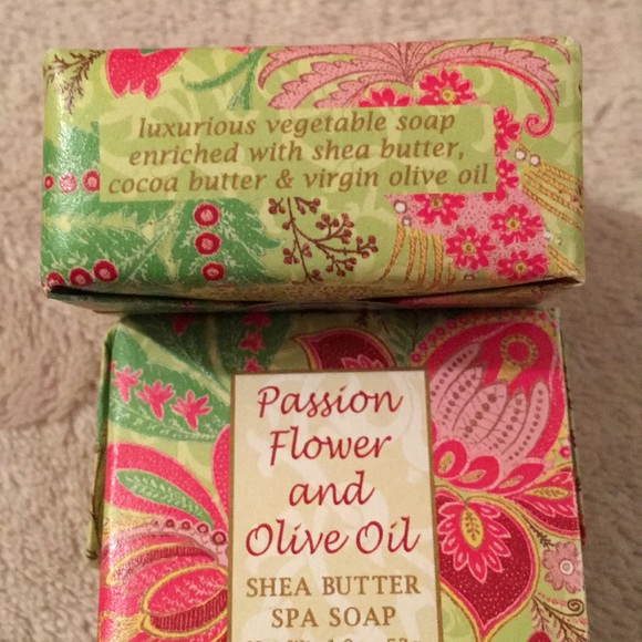Passion Flower Olive Oil  Shea Butter Soap 1.9 oz - Picture 5 of 7